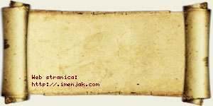 Rade Pljakić vizit kartica